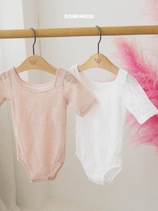Lace Half Sleeve Leotard Lace Half Sleeve Leotard