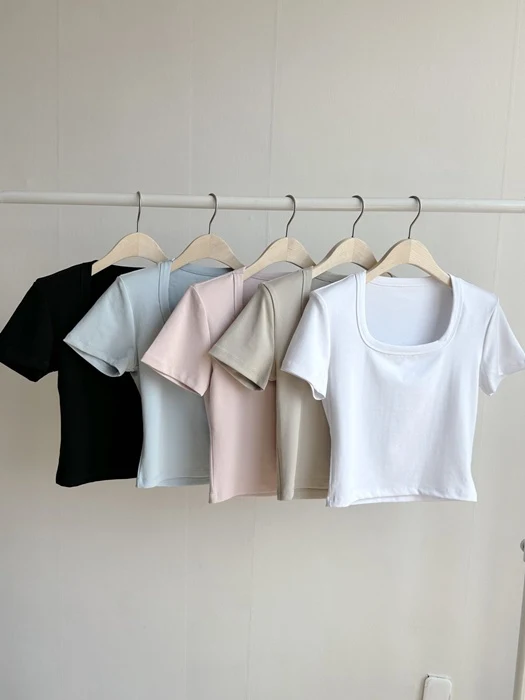 Square Neck Tee Square Neck Tee