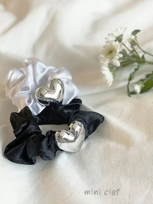 Heart Bling Hair Ring Heart Bling Hair Ring