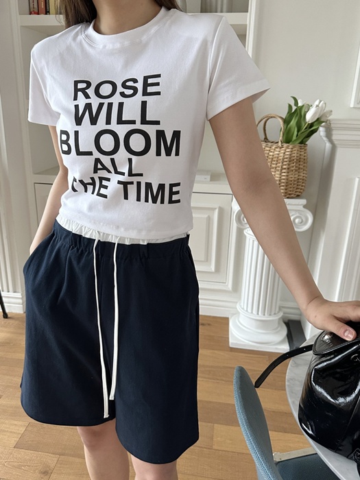 Rose Padded Tee Rose Padded Tee