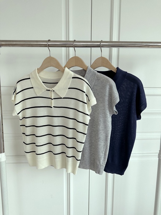 Daily Collar Tee Daily Collar Tee