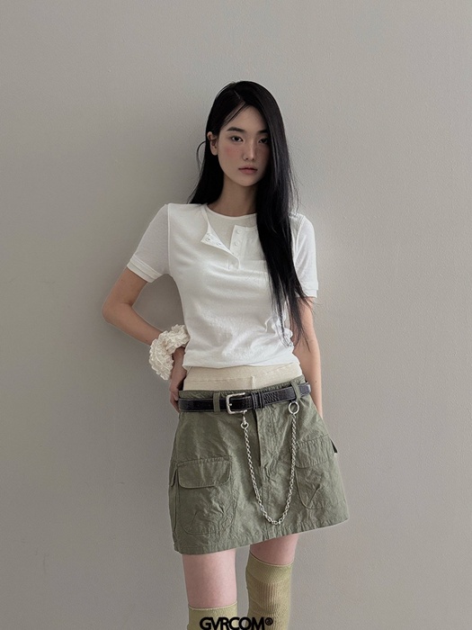 Sins Layered Short Sleeve Tee Sins Layered Short Sleeve Tee