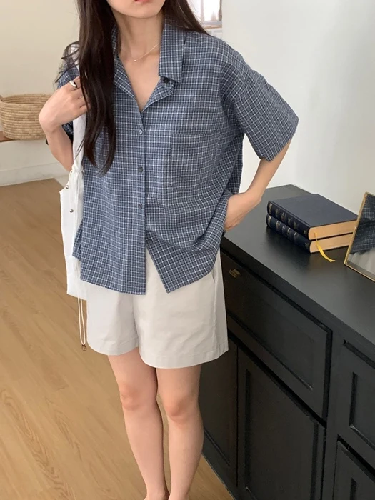 Buddy Checkered Short Sleeve Shirt Buddy Checkered Short Sleeve Shirt