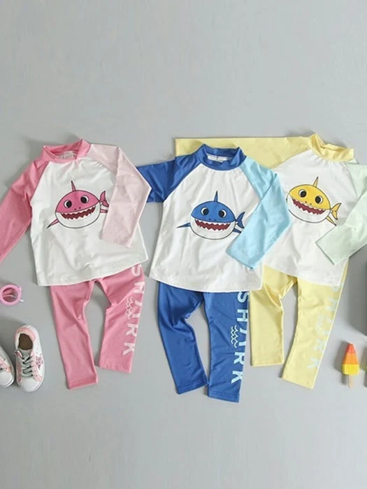 Shark Rash Guard Swimsuit Shark Rash Guard Swimsuit