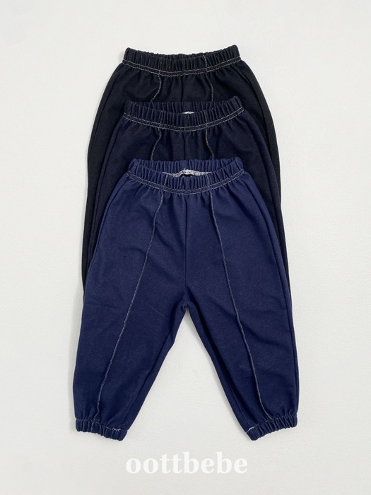 Indigo Span Pintuck Pants Indigo Span Pintuck Pants