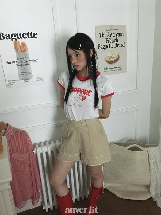 Linen Cuffed Shorts