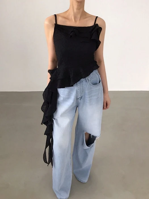 Lilith Flare Sleeveless Top