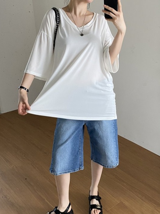 Cool Solid V-neck Tee Cool Solid V-neck Tee
