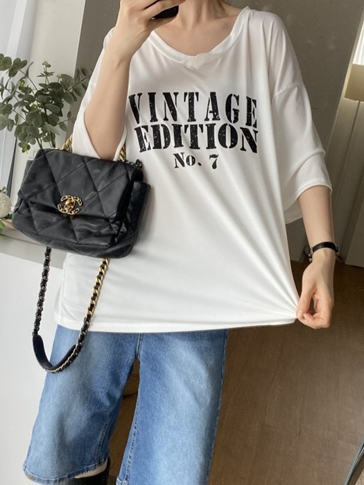 Cool Vintage V-neck Tee Cool Vintage V-neck Tee