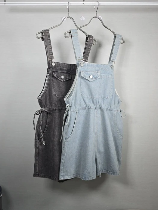String Overall Shorts String Overall Shorts
