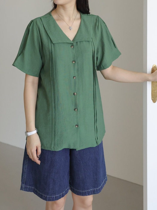 Eco Pintuck Blouse Eco Pintuck Blouse