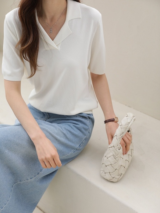 Shot Short Sleeve Collar Cool Knit Shot Short Sleeve Collar Cool Knit