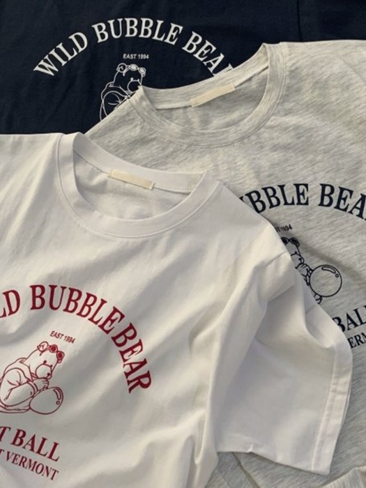 Bubble Bear Short Sleeve Tee