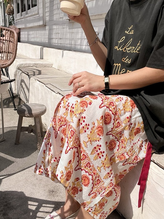 Stron Skirt (hand block)