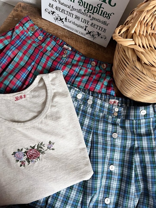 Bijou Check Skirt