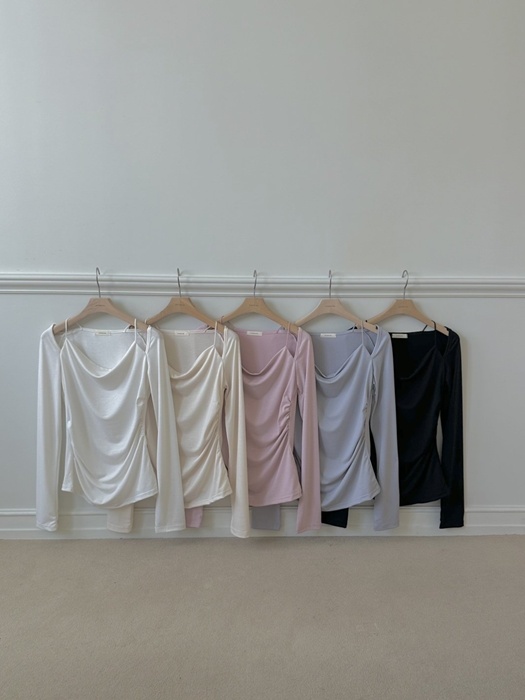Suzy Shirring Tee Suzy Shirring Tee