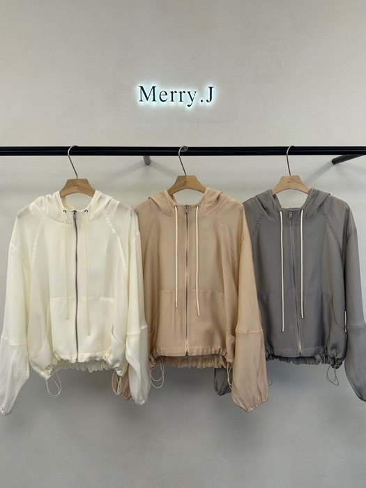 Organza Hoodie Jacket Organza Hoodie Jacket