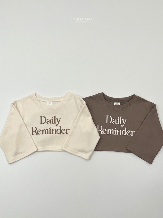 Daily Crop Tee Daily Crop Tee