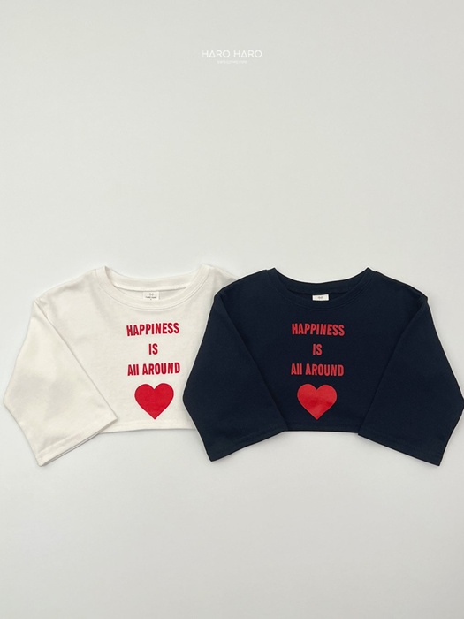 Happy Crop Tee Happy Crop Tee