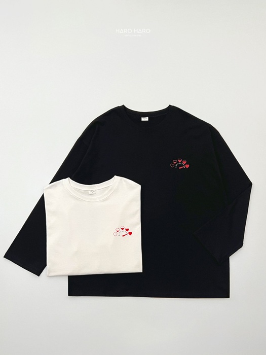 (Adult) Heart Boom Tee (Adult) Heart Boom Tee