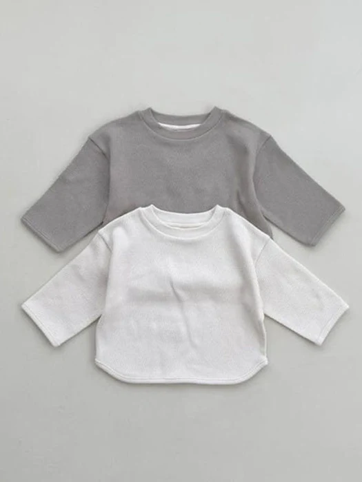 Waffle Pullover Tee Waffle Pullover Tee