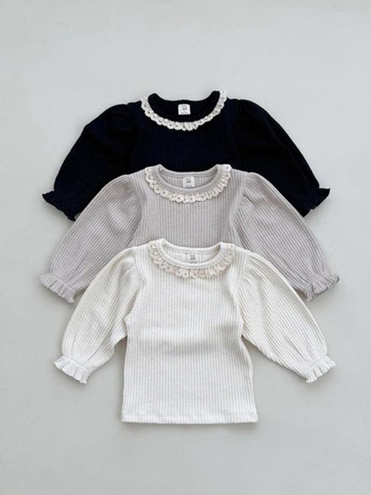 Torsion Collar Tee Torsion Collar Tee