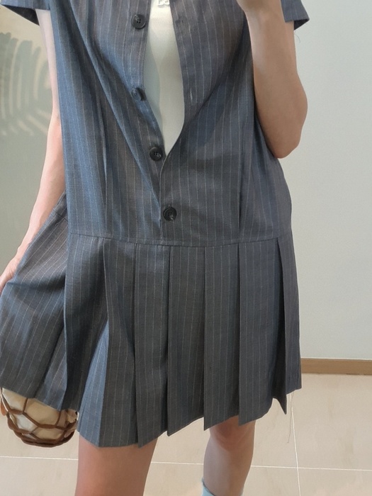 Aespa Pleated One-piece