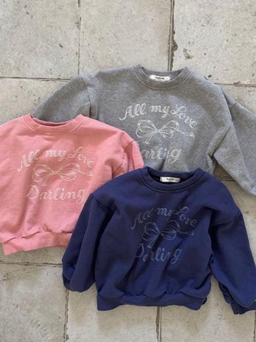 Ribbon Sweatshirt Ribbon Sweatshirt