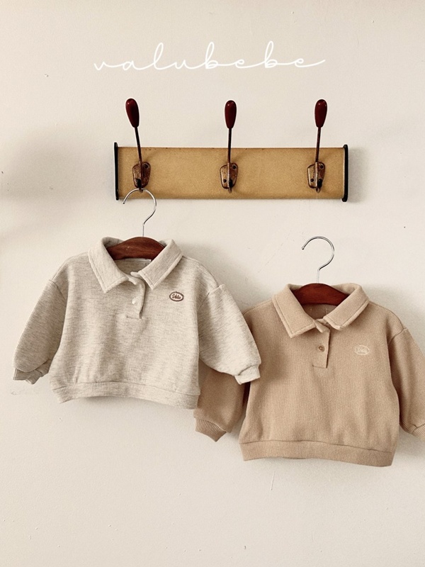 Waffle Collar Tee (Bebe)