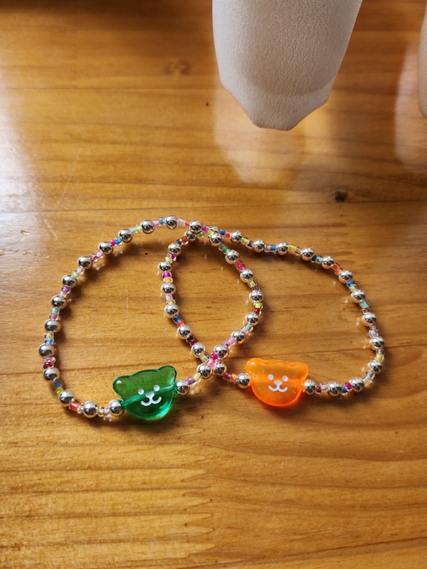 92.5 Silver Ball Mini Bear