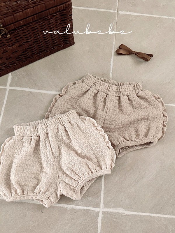 Jacquard Frill Pumpkin Pants (Bebe) Jacquard Frill Pumpkin Pants (Bebe)
