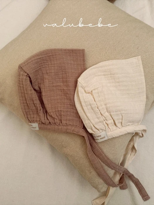 Natural Bonnet Hat (Bebe)