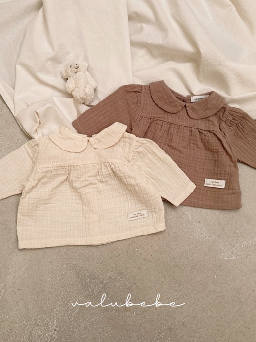Natural Round Blouse (Bebe) Natural Round Blouse (Bebe)