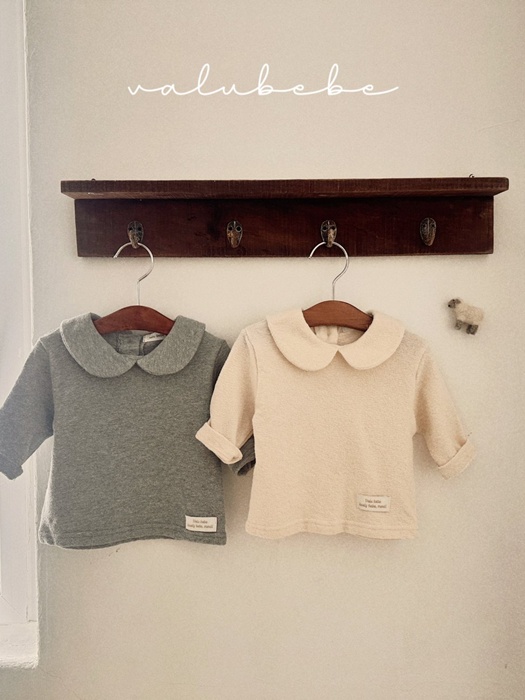 Round Collar Tee (Bebe) Round Collar Tee (Bebe)