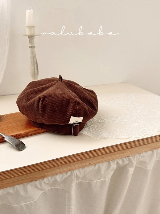 Romang Velour Beret (Bebe)