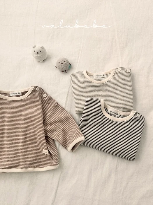 ST Henley Button Tee (Bebe) ST Henley Button Tee (Bebe)
