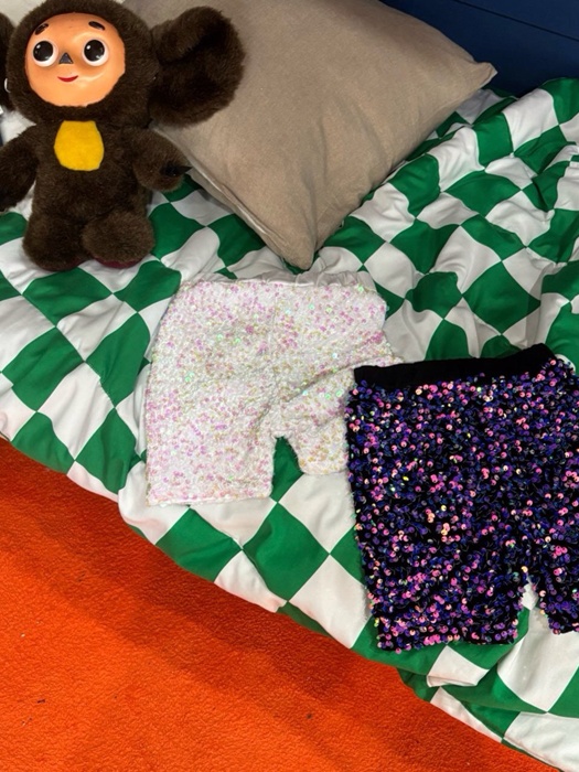 Sequin Shorts Sequin Shorts