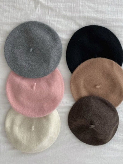 Wool Beret Hat