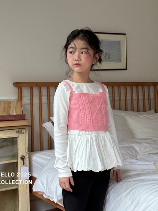 Melon Knit Bustier Melon Knit Bustier