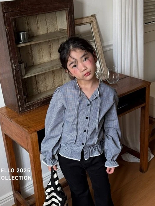 Juju Check Blouse Juju Check Blouse