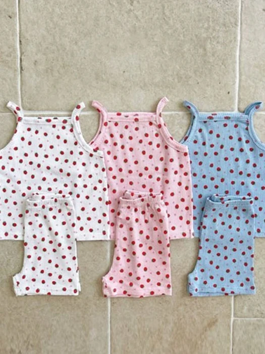 Ribbon Strawberry Strap Easywear Ribbon Strawberry Strap Easywear