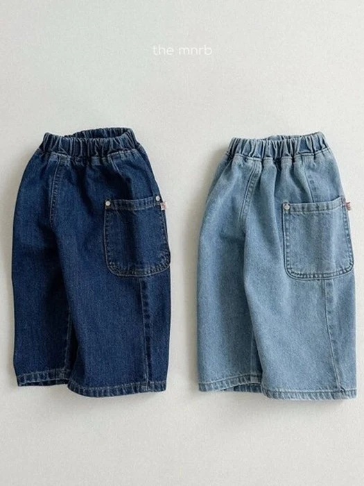 Side Denim Pants