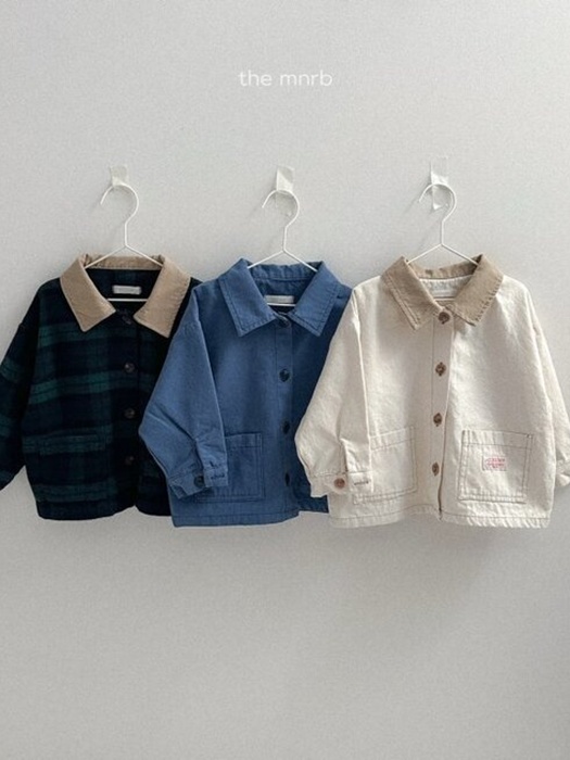 Color Block Work Jacket