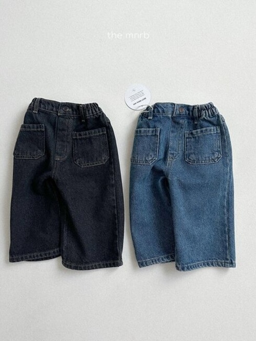 Autumn Pocket Denim Pants