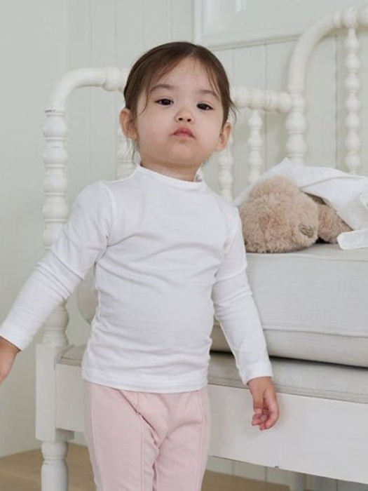 Soft Half-neck Tee