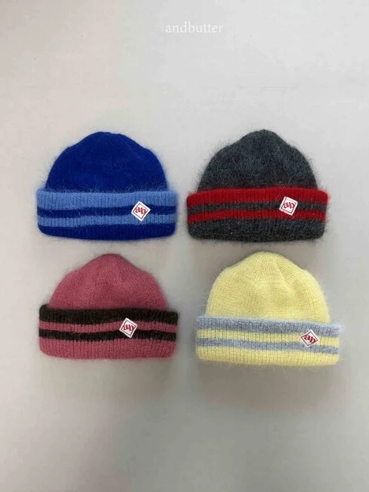 Mixed Angora Beanie