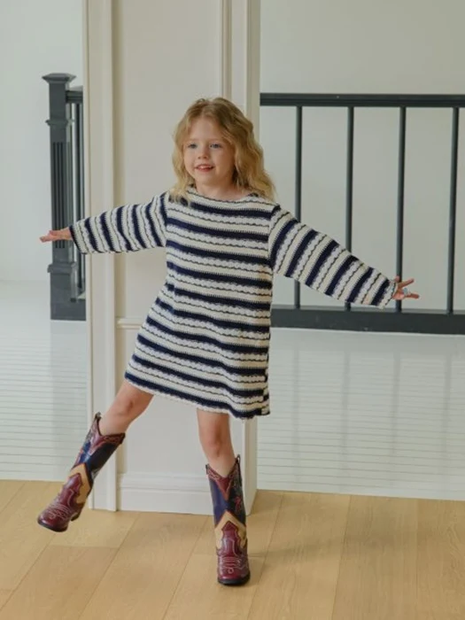 Ethnic Knit One-piece