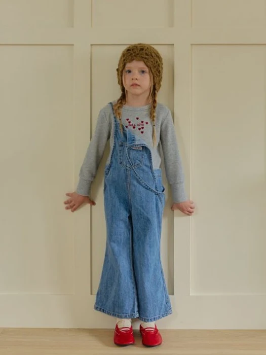 Denim Bootcut Overalls