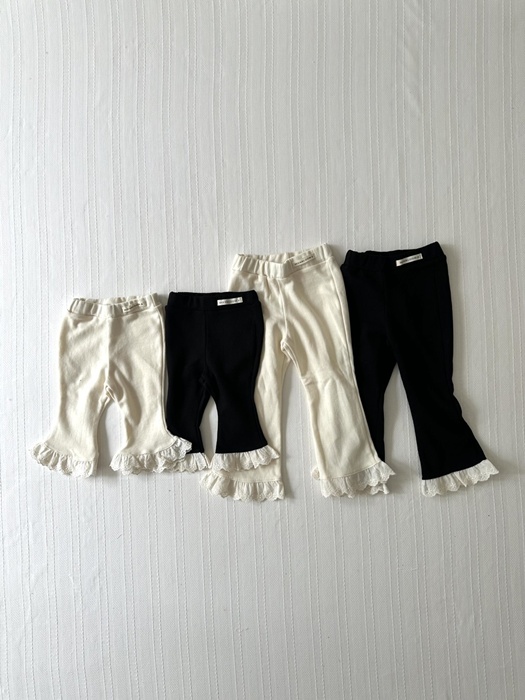 Bebe Lace Bootcut Pants