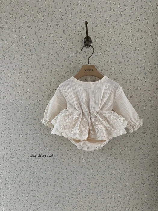 Bebe Mesh Tiered Suit Bebe Mesh Tiered Suit